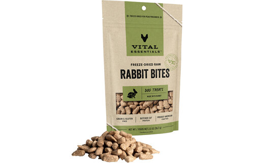 Vital Essentials FD Rabbit Bites 2oz
