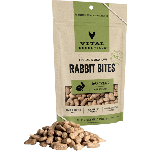 Vital Essentials FD Rabbit Bites 2oz