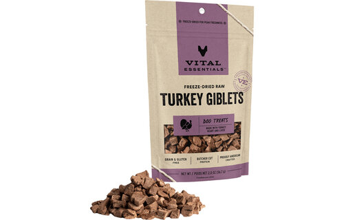 Vital Essentials FD Turkey Giblets 2oz