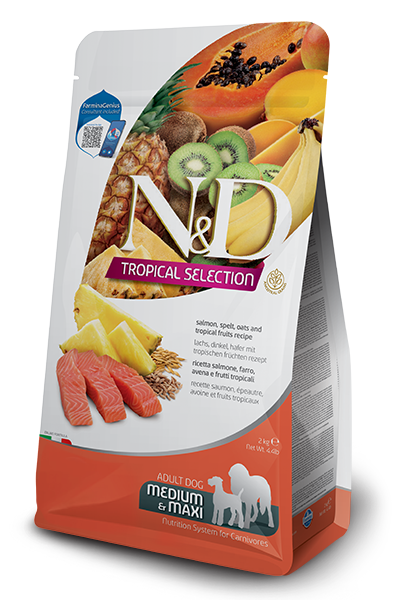Farmina N&D Dog Tropical Selection Salmon Adult Med/Max 10kg