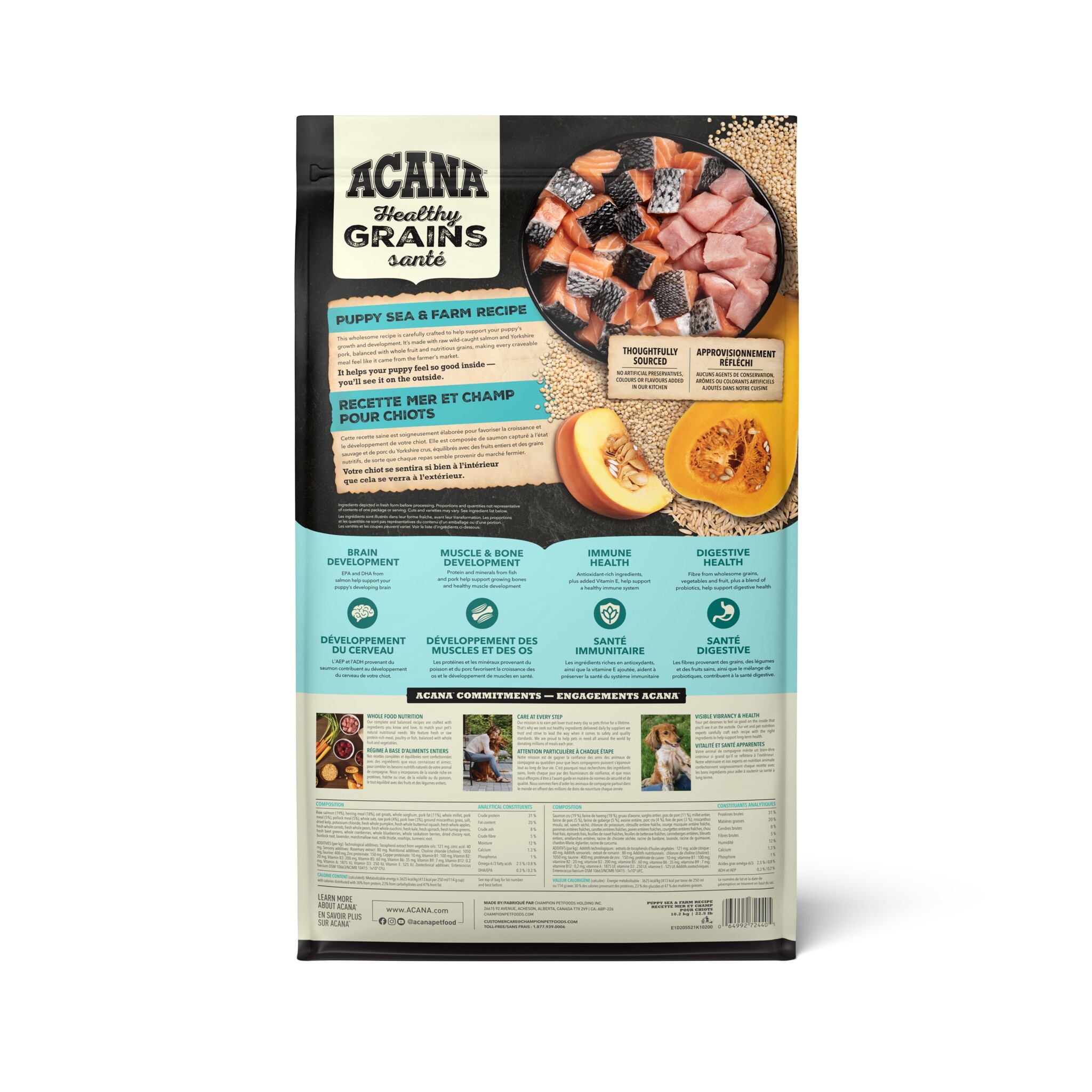 Acana Healthy Grains Sea Puppy Sea & Farm Recipe 10.2kg
