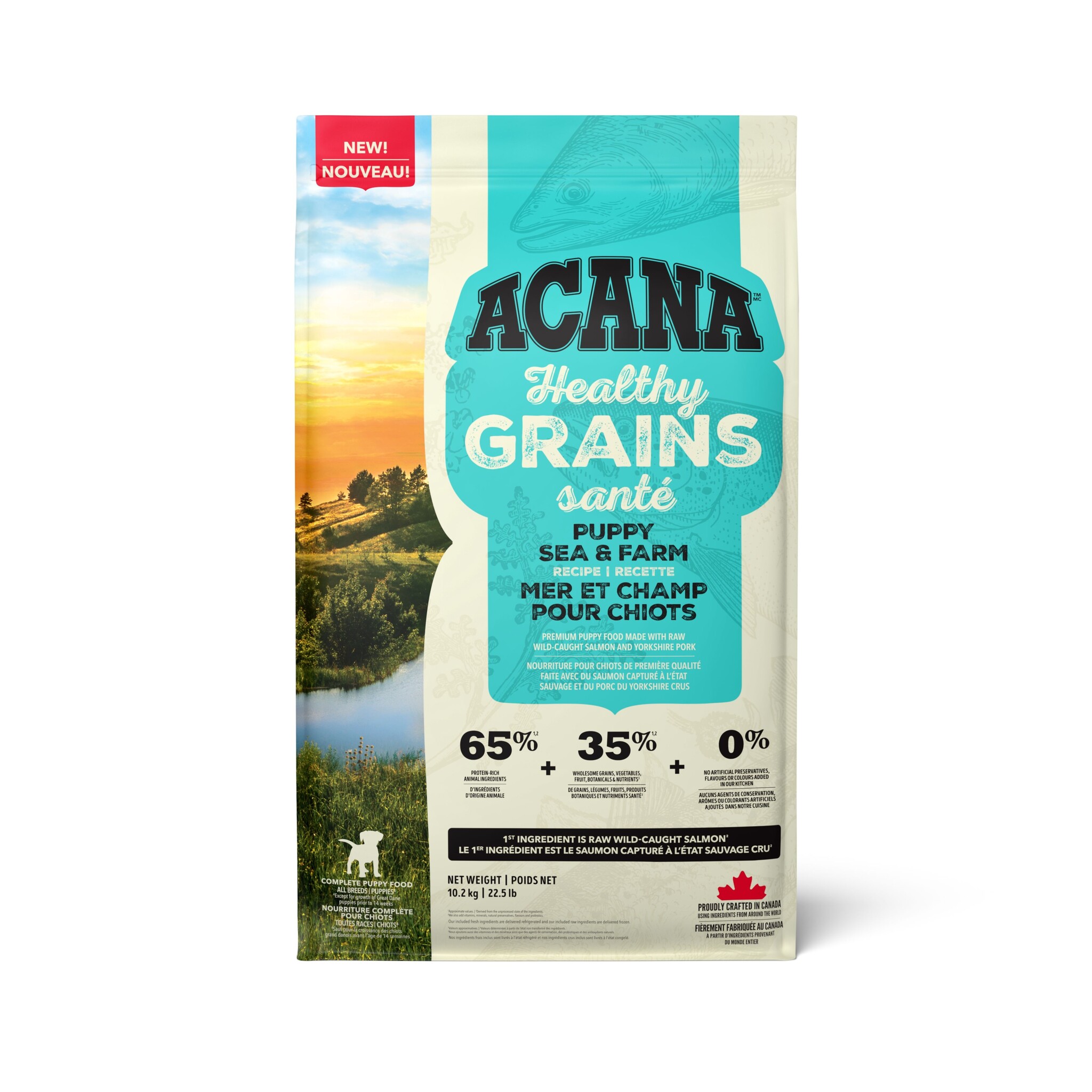 Acana Healthy Grains Sea Puppy Sea & Farm Recipe 10.2kg