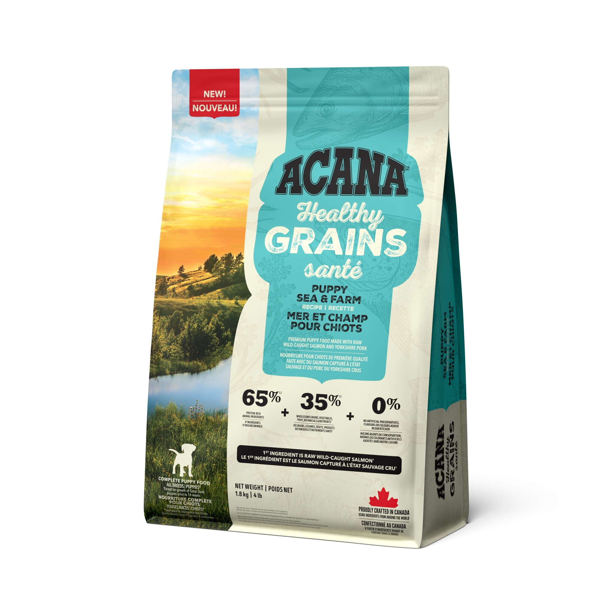 Acana Healthy Grains Puppy Sea & Farm Recipe 1.8kg