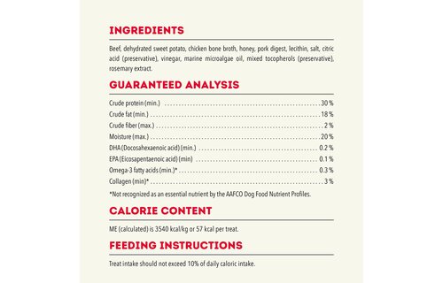 Acana Chewy Strips Beef Recipe 113g