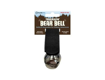 *BF*2025 Trailblazin' Bear Bells Black Strap Large
