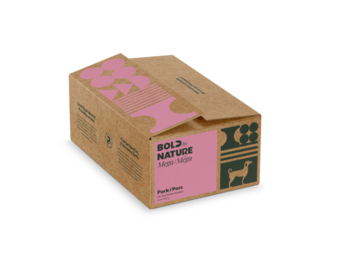 Bold By Nature Mega Raw Pork Patties 24lb