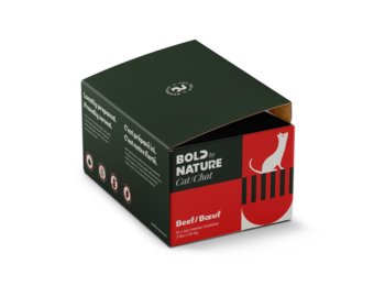 Bold by Nature Cat Beef Patties 3 lb