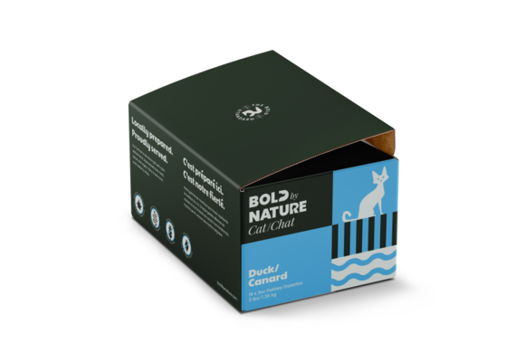 Bold by Nature Cat Duck Patties 3lb