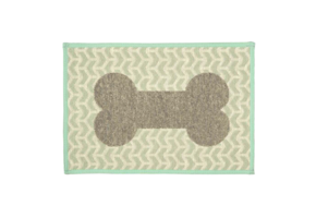 Bella Geo Bones Aqua Fashion Mat