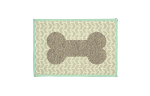 Bella Geo Bones Aqua Fashion Mat