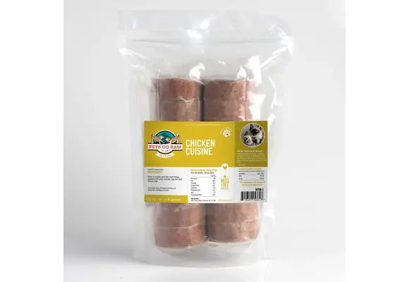 Pets Go Raw Chicken Cuisine Cat 2lb