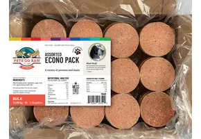 Pets Go Raw Econo Pack Bulk 24 lb