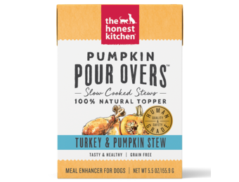 Honest Kitchen Pour Overs Turkey &Pumpkin Stew Dog 5.5 oz