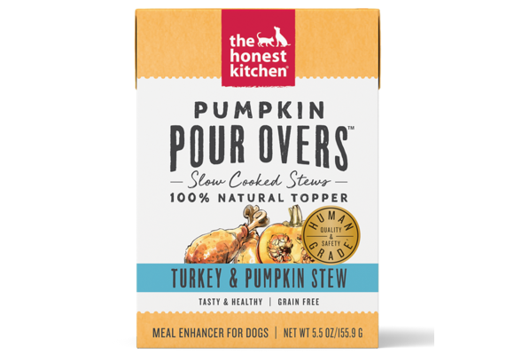 Honest Kitchen Pour Overs Turkey &Pumpkin Stew Dog 5.5 oz