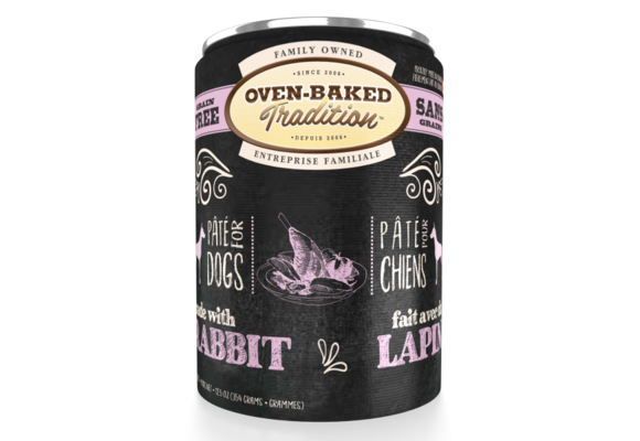 #Oven-Baked Tradition Dog Rabbit Pate 12.5oz(12)