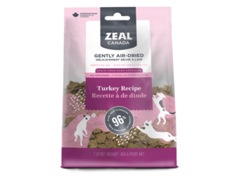 Zeal Canada GF Air-Dried Turkey Dog 454 g