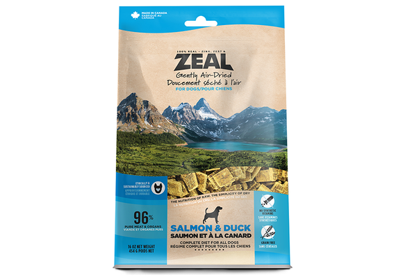 Zeal Canada GF Air-Dried Salmon Dog 454 g