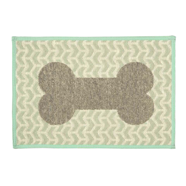 Bella Geo Bones Aqua Fashion Mat