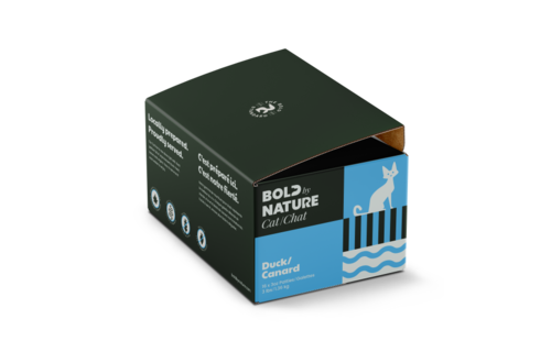 Bold by Nature Cat Duck Patties 3lb