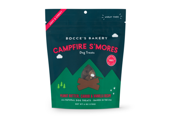 Bocce's Bakery Dog Soft & Chewy Campfire S'mores 6 oz