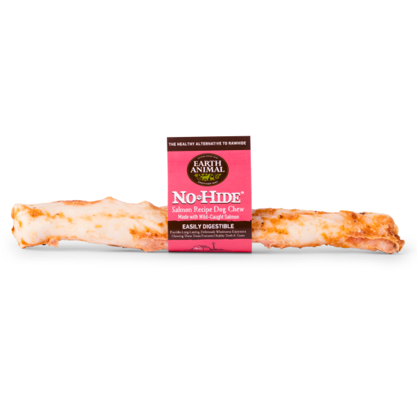 Earth Animal Dog NoHide Chew Salmon Large