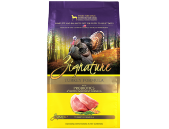 Zignature LID GF Turkey Dog 4 lb