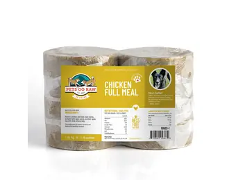 BULK Pets Go Raw Chicken Full Meal 24 lb
