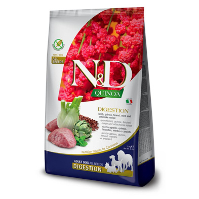Farmina N&D Dog Quinoa - Digestion Lamb Med/Max 2.5kg