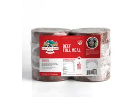 Pets Go Raw Beef Full Meal 8-1/2 lb Pkg