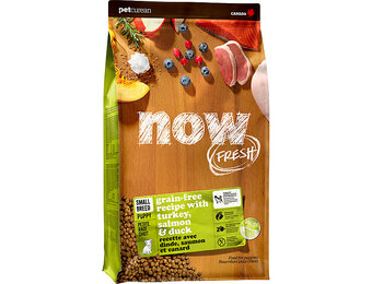 NOW Fresh Turkey, Salmon & Duck Small Breed Puppy 3.5 lb