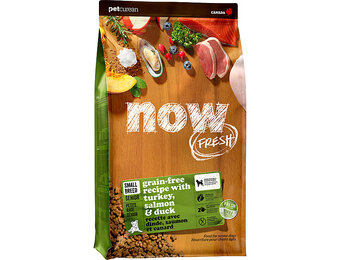 Now Fresh GF Turkey/Salmon & Duck Sml Breed Senior Dog 6 lb