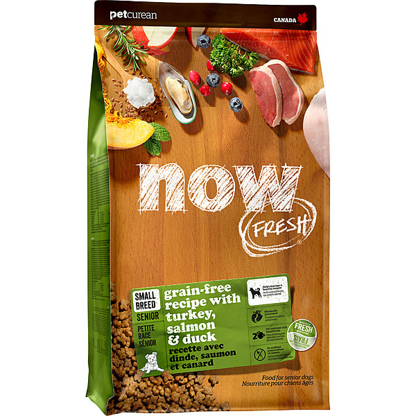 Now Fresh GF Turkey/Salmon & Duck Sml Breed Senior Dog 6 lb