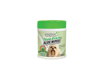 Espree Tear Stain Aloe Wipes 60 ct