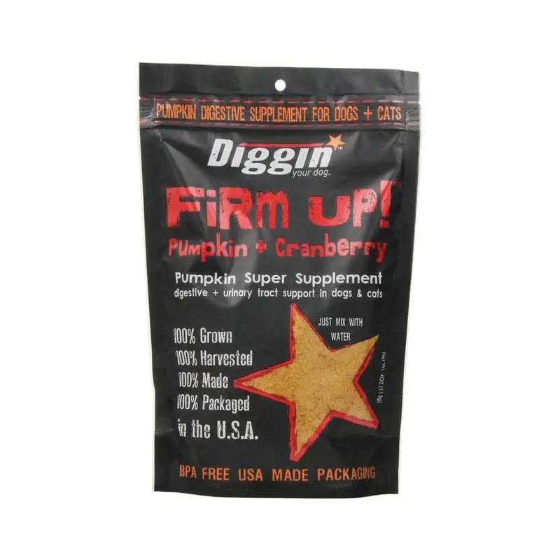 Diggin Dog Firm Up! Pumpkin & Cranberry Super Sup. 4oz