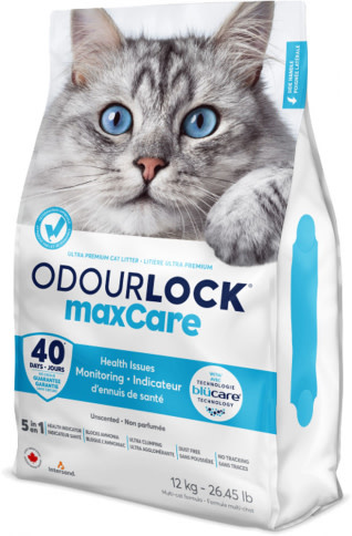 Odour Lock Maxcare Unscented Litter 12kg