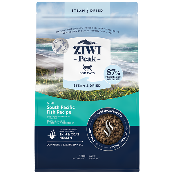 ZIWI Peak Cat Steam-Dried South Pacific Fish 2.2 kg