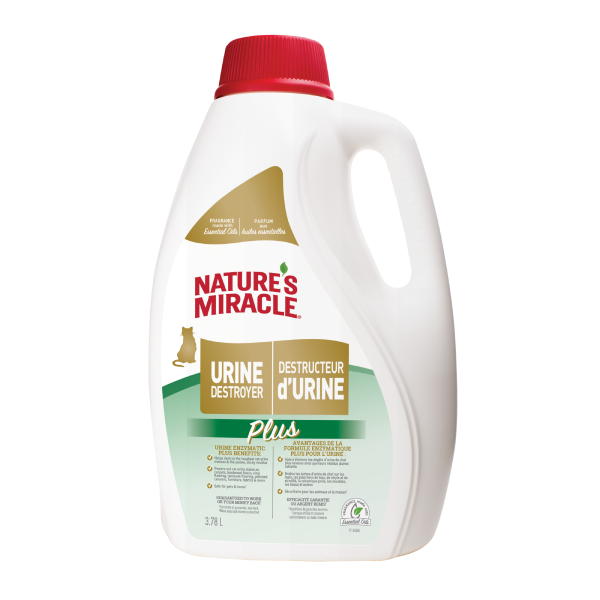 Natures Miracle  Cat Urine Destroyer Plus 128oz