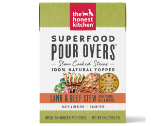Honest Kitchen Pour Overs Lamb & Beef Stew Dog 5.5 oz