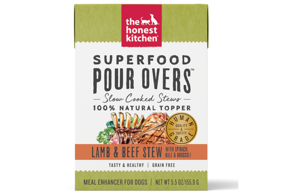 Honest Kitchen Pour Overs Lamb & Beef Stew Dog 5.5 oz