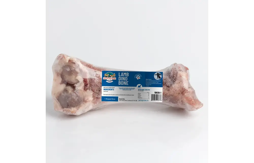 Pets Go Raw Lamb Dino Bone