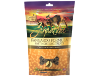 Zignature Hearts Soft Dog Treats Kangaroo  113g