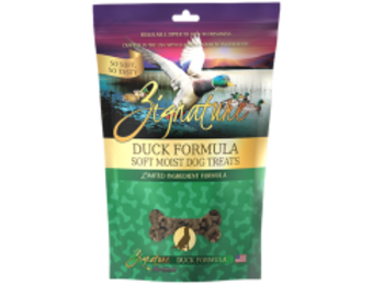 Zignature Hearts Soft Dog Treats Duck 113g