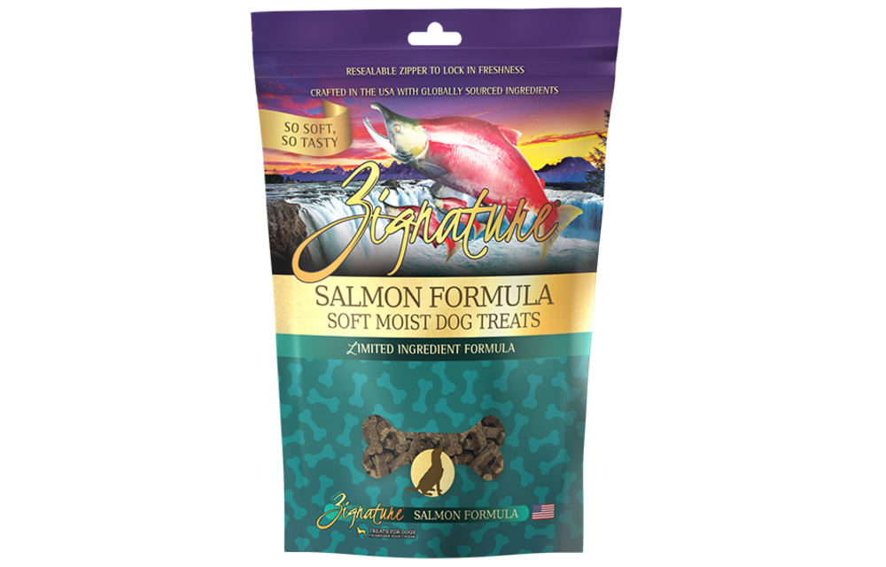 Zignature Soft Dog Treats Salmon 113g