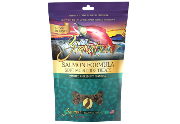 Zignature Soft Dog Treats Salmon  113g