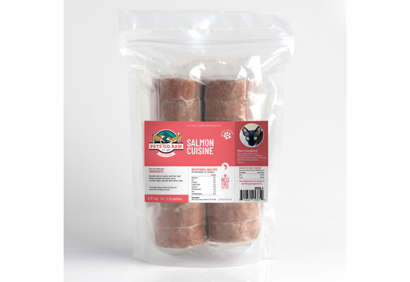 Pets Go Raw Salmon Cuisine Cat 2lb Pkg