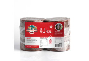 BULK Pets Go Raw Beef Full Meal 24 lb