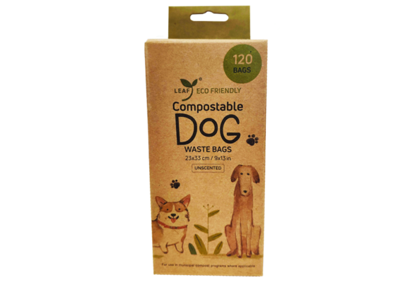 Leaf Compostable Bags Unscented 120pk