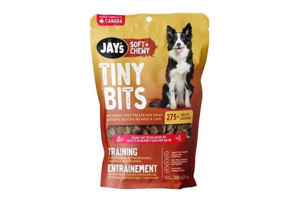 Jay's Tiny Bits Peanut Butter Bacon 200g