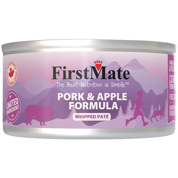FirstMate Cat LID GF Pork & Apple 5.5oz (24cs)