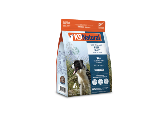 K9 Natural Dog Freeze-Dried Beef 500 g